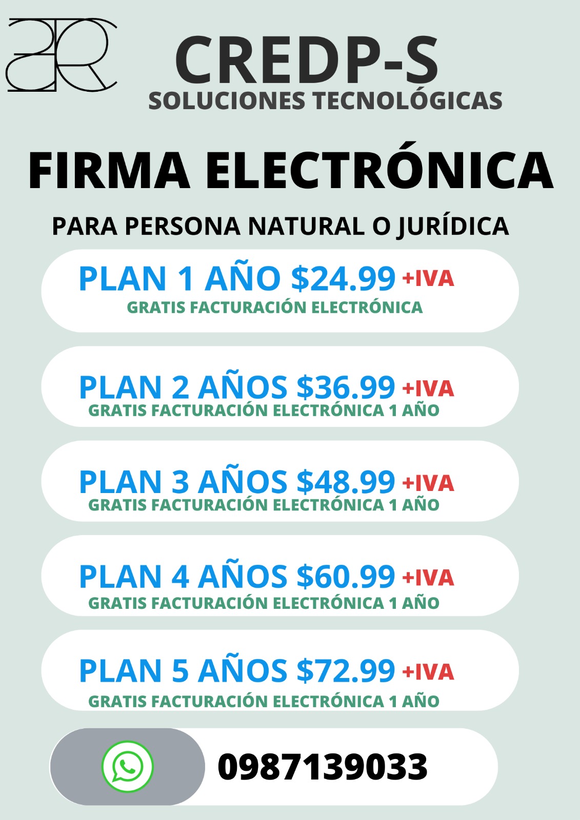 Firma Electrónica Planes